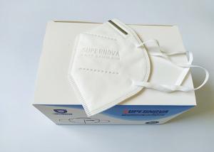 China Disposable 5 Ply NIOSH N95 Dust Mask Non Woven Fabric Elastic Ear Loops factory