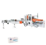 11kw Hemming Tissue Paper Packaging Machine 3 Servo Shafts Seal