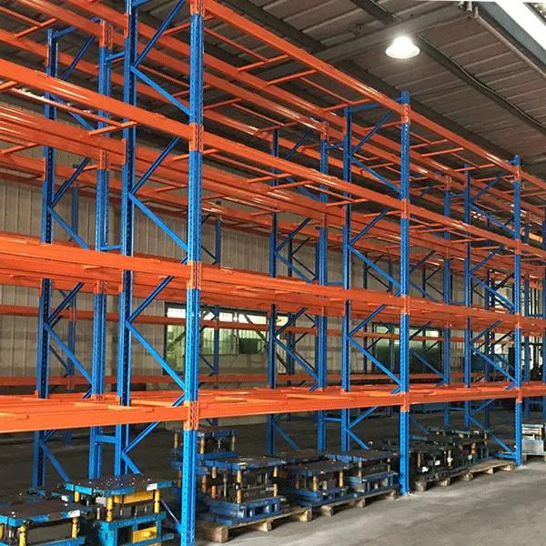 Steel Warehouse Storage Rack Heavy Duty Selective Pallet Rack Dexion Standard