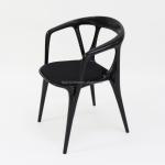 Wooden Artistic Customized Fabric Upholstery Solid Wood Dining Chair for Modern