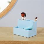 Girl Heart Table Brush Office Plastic Stationery Organiser