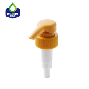 China Non Spill Lotion Dispenser Pump 2cc Plastic Ribbed With Smooth Closure factory