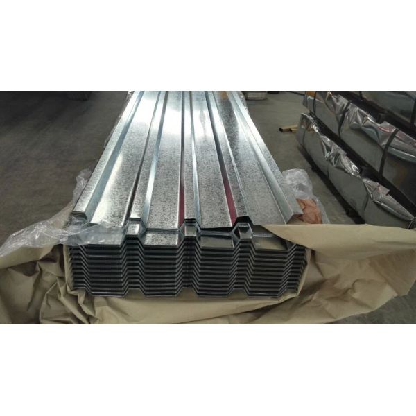 5mm GI Corrugated Roofing Sheets With CE Certification Dx51d Dx52D Galvanized Steel Plate Within Your Budget