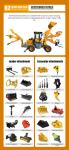 16 MPa Backhoe Loader with BOXINHUASHENG Hydraulic Valve from Chinese