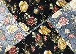 240GSM Polyester Velvet Fabric / Micro Velvet Fabric Night Garden Color