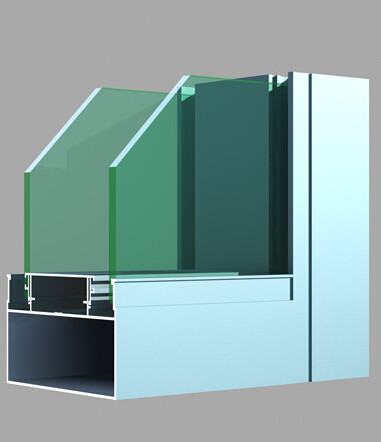 6000 Series Aluminum Alloy Door Casement Door Aluminium Frame Profile