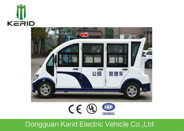 Full Enclosed Passenger Cabin Design 8seats Electric Utility Vehicle Patrol Cart