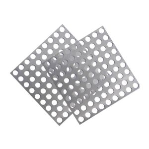 Stainless Steel Round Hole Perforated Metal Mesh Customized