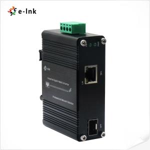 China Micro Industrial 10/100/1000Base-T and 100/1000Base-X SFP Ethernet Media Converte factory