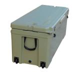 Wheeled Roto Molded Ice Box For Outdoor Activities 180 Liters