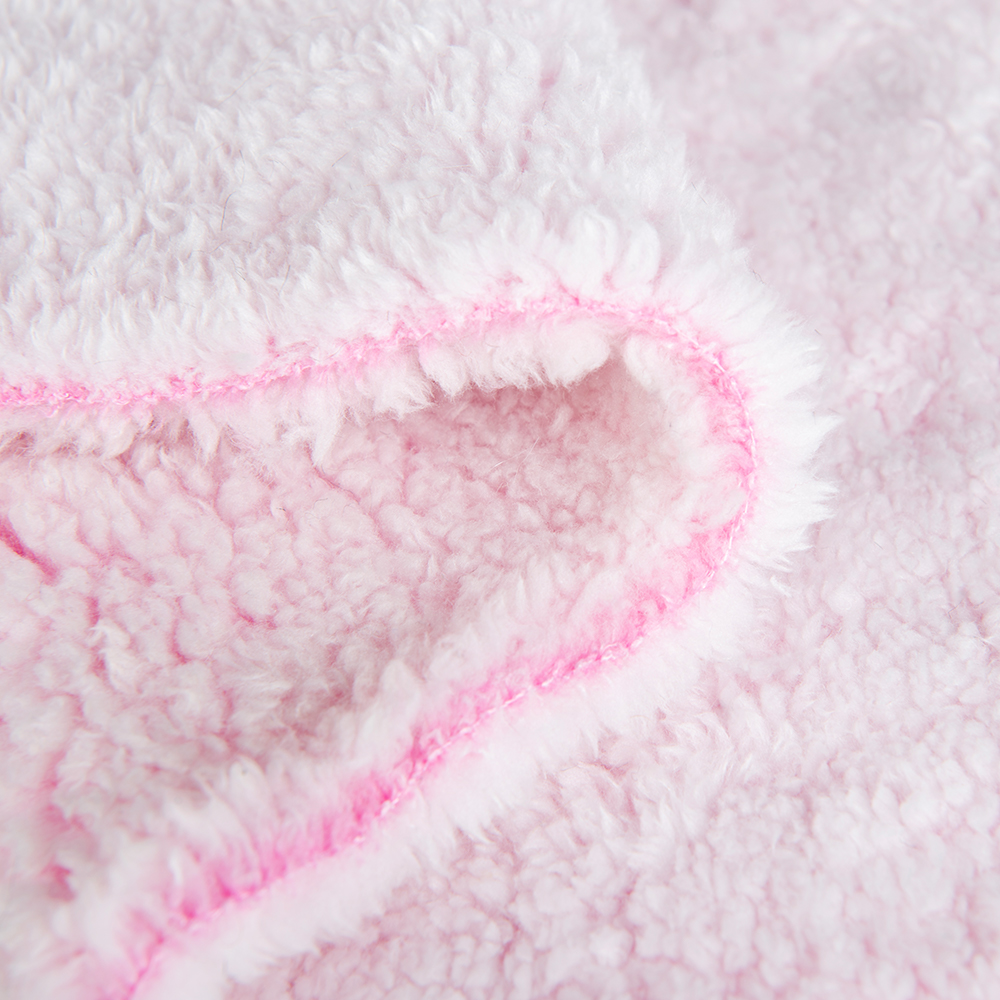 100% Polyester Soft Knitted Plush Fleece Shu Velveteen Fabric for Your Requirements