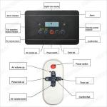 One Arm 80W Bench Top Fume Extractor Welding , low noise Air Purifying Machine