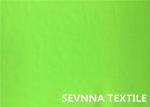 Dyed Knit Circular Polyester Satin Fabric , Bright Green Polyester Crepe Fabric