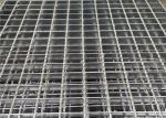 Galvanized Catwalk Steel Grating Plate Stainless Steel 304 Sliver Color