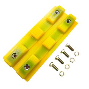 China 2411112 Polyurethane Rubber Block Three Ribs For W205W215 Milling Machine factory