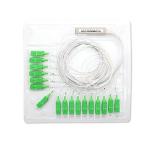 1 To 16 Mini PLC Splitter For Fiber Optic Communication RoHS compliant