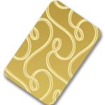 1500MM Width 304 201 430 Stainless Steel Sheet 3D Laser Finish Ethced