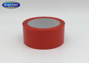 China 48 Mm Width Red Color Bopp Packing Adhesive Tape For Box Sealing Or Strapping factory