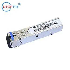 China 2.5Gb/s SFP Bidi LC 40km 1310/1550nm optical fiber Transceiver Module DDM for cisco/huawei/Aruba/HP factory
