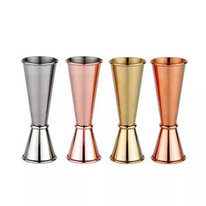 China Premium Japanese Jigger 304 Stainless Steel Cocktail Jigger For Bartending factory