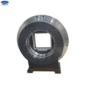 China 360mm Double Acting Air Operated Chuck For Laser Steel Pipe Cutting Equipment factory