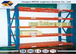 Storing Angle Slotted Storage Racks , Light Duty Boltless Rivet Shelving