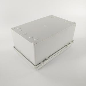 China Bottom Plate 29x19x14cm Hinged Lock Enclosures Polycase factory