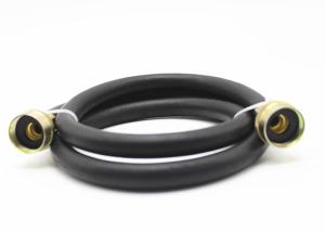 China 10 Bar 3/8&quot; Inch 1.5M Black Washing Machine Inlet Hoses Assembly factory