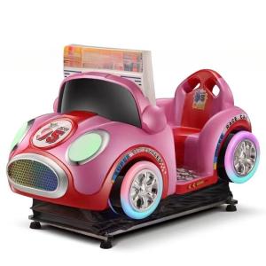 China Dreamland coin operated 3D interactive games karting car kiddie rides game machine for children game room factory