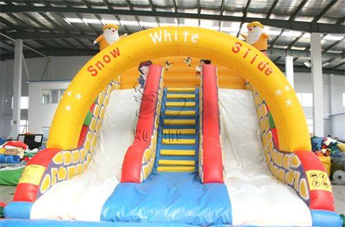 popular commercial cheap inflatable slide