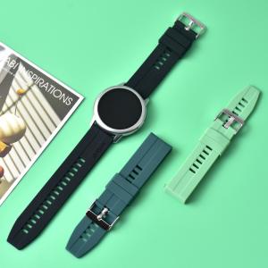 China 20mm Environmentally Friendly Silicone Watch Strap Quick Release Design factory