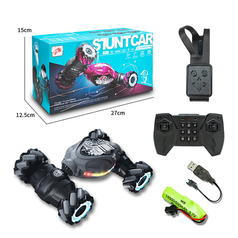 Twisted Car Lighting Music Stunts Climbing Car with Gesture Sensing Control and Remote