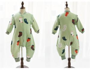 Boys Girls Muslin Baby Pajamas / Cotton Baby Pajamas Snap Button Or Zipper