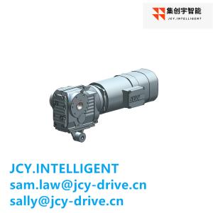 China Helical Bevel Motor Gear Drive Reducer 3000rpm 79NM 3HP factory