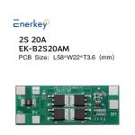 Enerkey BMS 2S 20A 7.4V 8.4V Li-Ion LiPo Battery BMS 18650 Charger Protection