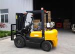 Dual Fuel Forklift Industrial Forklift Truck , 3000MM Lifting Height Propane