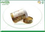 Food Grade Paper Cylinder Containers , High End Cardboard Cylinder Packaging