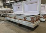 Rectangle Steel Casket Box For Professional Funeral Services