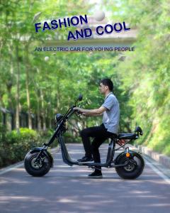 China Fast Charging Two Wheel Electric Scooter , Two Wheeled Standing Scooter Eec Approval factory