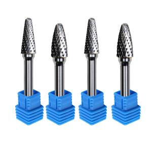 China 3mm Display M6 Drill G Type Tungsten Carbide Rotary File Carving Burrs factory