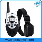 Remote Dog Training Collar 300 Meters LCD Bark Stop Collar China Factory