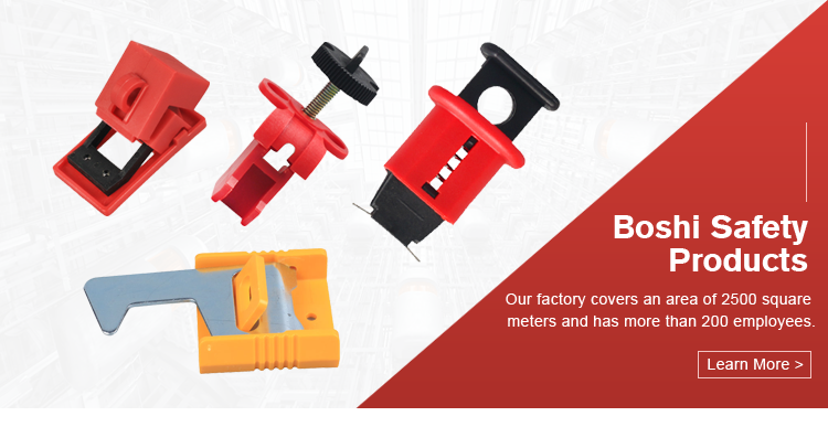 Tie Bar standard Miniature Breaker Lockout for MCB electrical breake