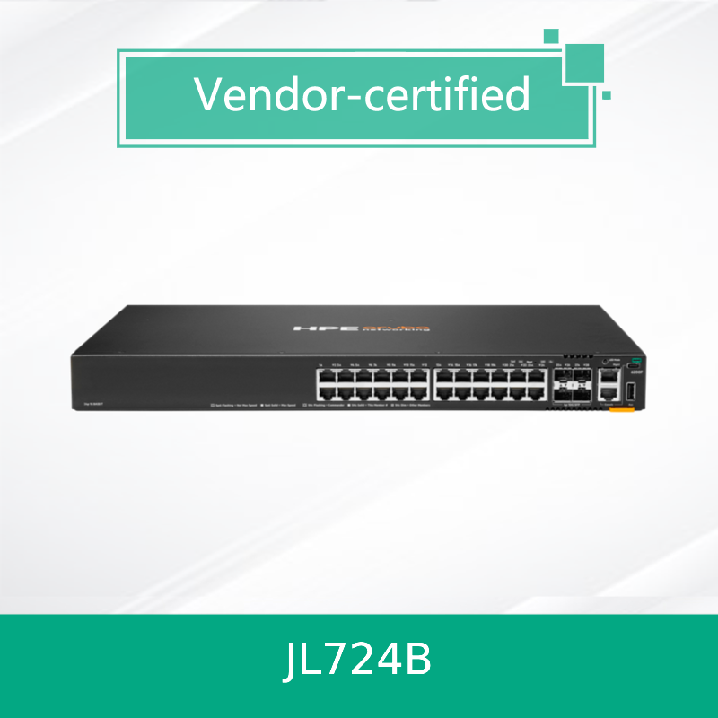 China High-Performance Access Layer Switches Cx 6200f 24G 4SFP+ Switch (JL724B) User-Friendly Aruba Network Switch factory