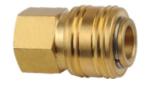 Dia 7.6mm Female Release Pneumatic Quick Coupling For Automotives
