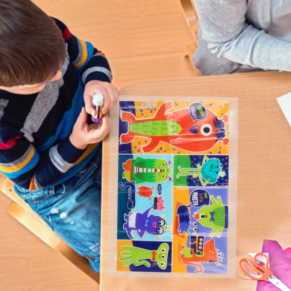 Neat Solutions Table Topper Custom Disposable Stick On Placemats In Reusable Package