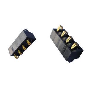 China Firm 4 Pin Cell Phone Battery Connector High Current Capability Space Saving factory