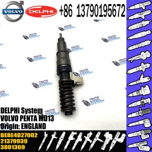 China injector common rail injector 3801369 BEBE4D18002 For VOL PENTA MD13 diesel fuel injector BEBE4D27002 on sale