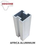 Aluminum Extrusion Profiles Window with Natural Oxidation for africa market