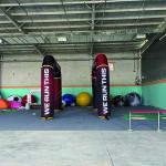 customize logo hot selling factory wholesale start line finish line inflatable
