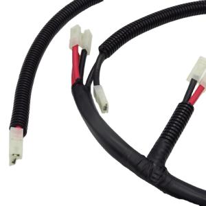 China OEM Cable Wire Harness Corrugated Split Loom Tubing Medical Wire Harness factory